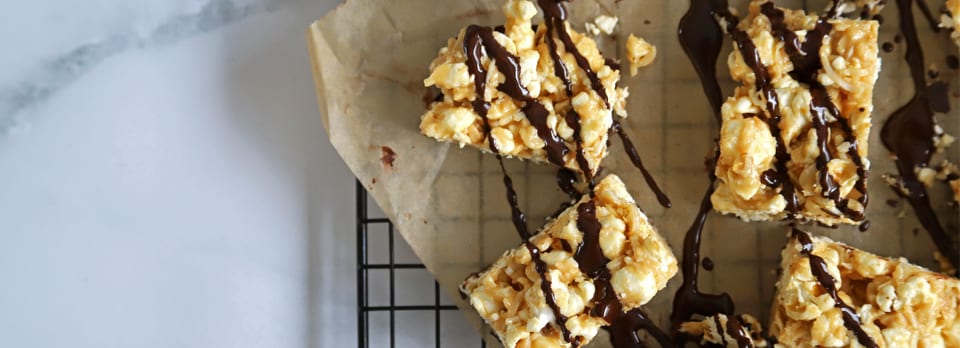 Protein Popcorn Slice