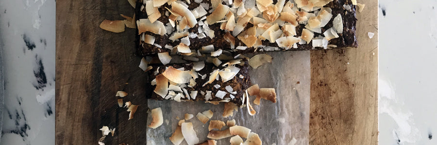 Choc Banana Cashew Protein Bars