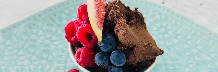 Black Bean GUTRIGHT Chocolate Mousse (Vegan)