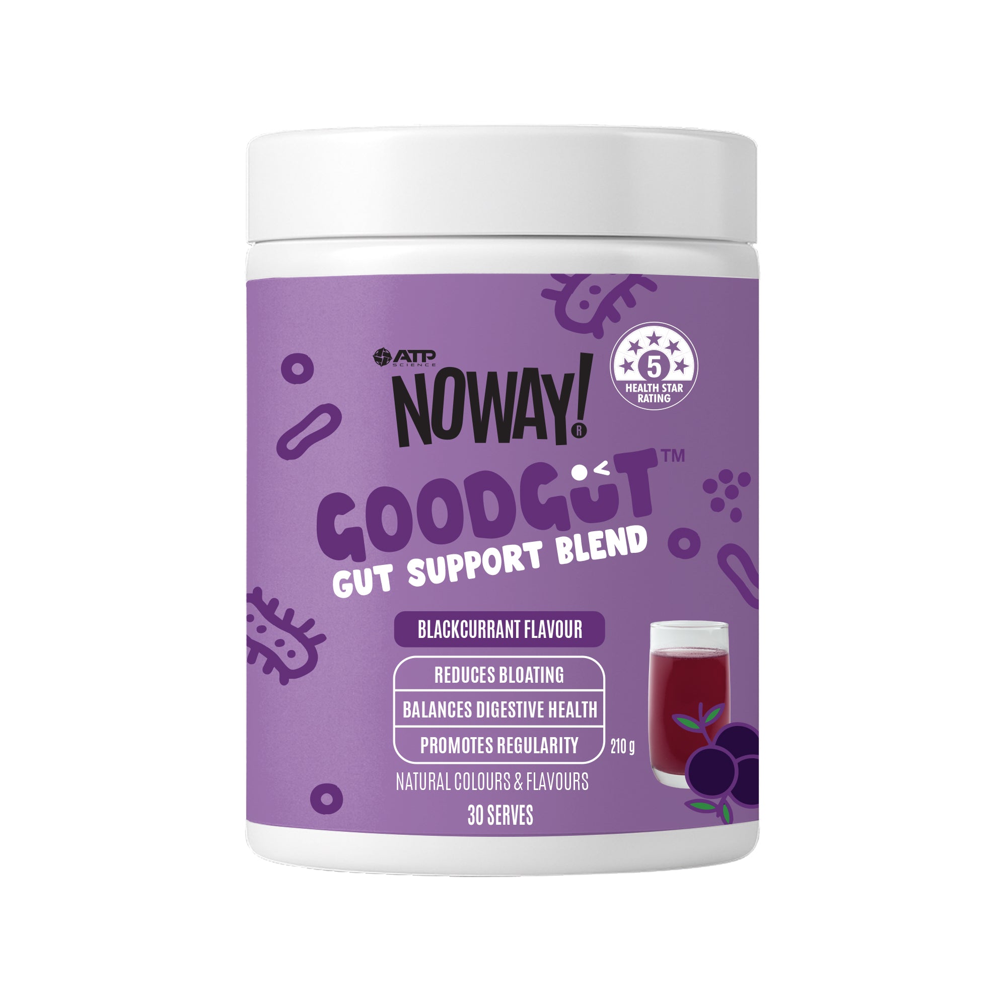 GOODGUT™ Gut Support Blend Powder - Blackcurrant
