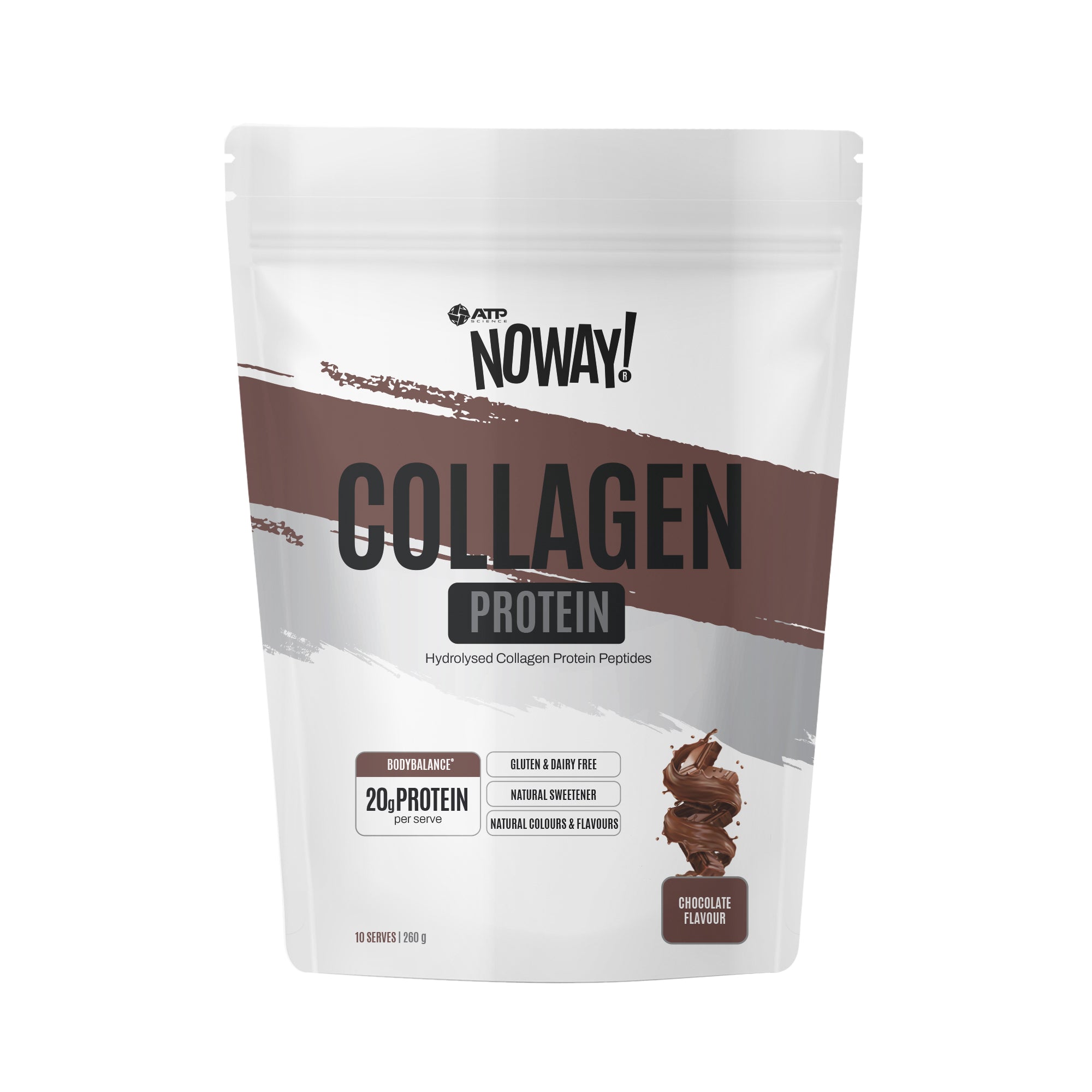 NOWAY!® Collagen Protein 250g Pouch - Chocolate