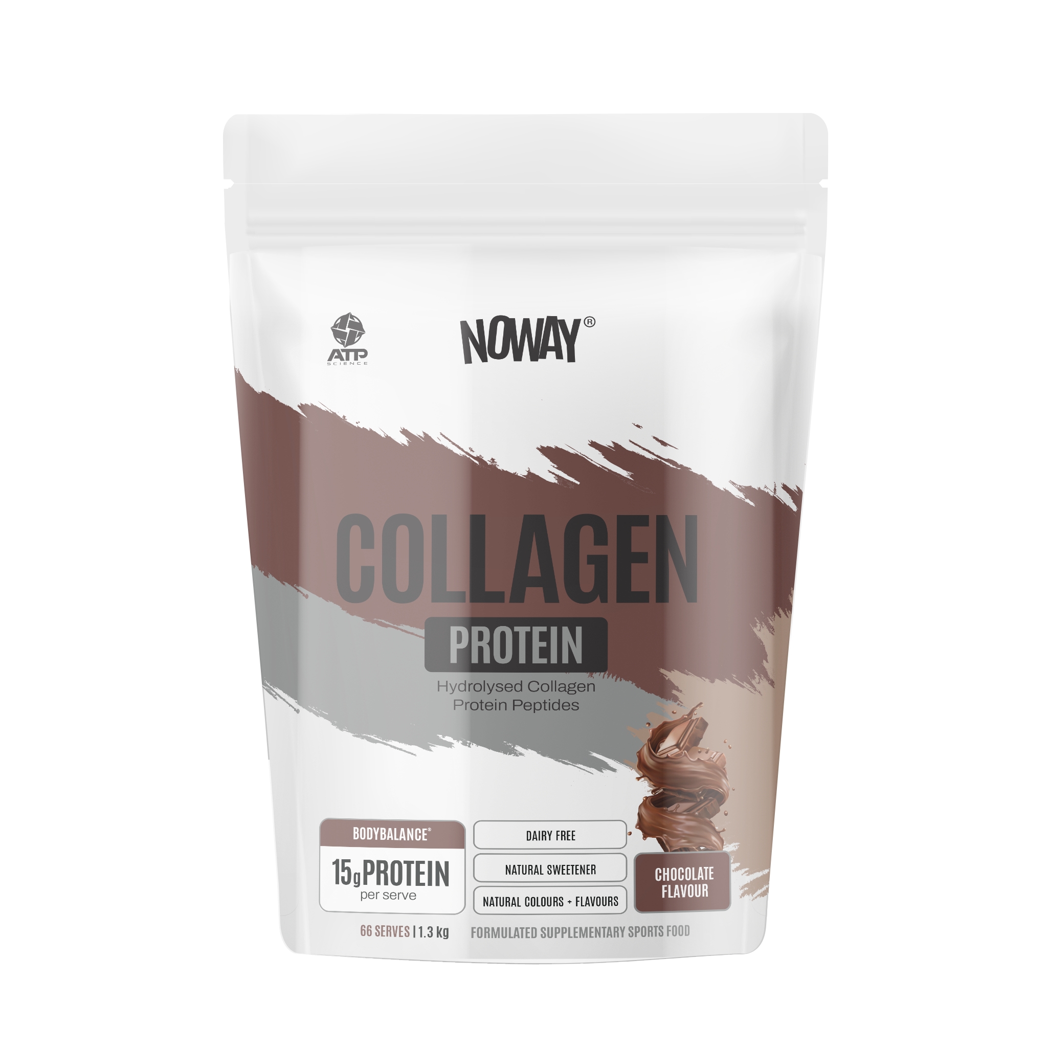 NOWAY!® Collagen Protein 1.3kg Bulk Pouch - Chocolate