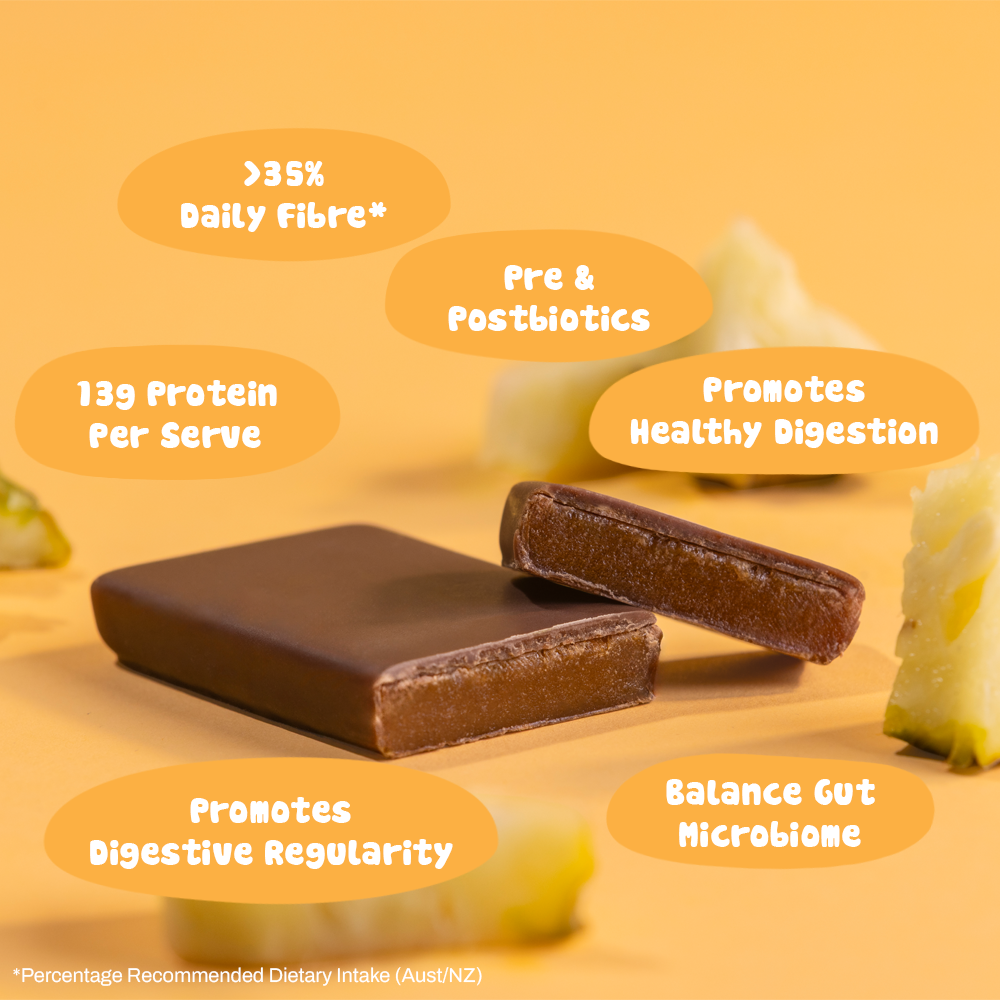 GOODGUT™ Gut Support Bar Box of 12 - Pineapple