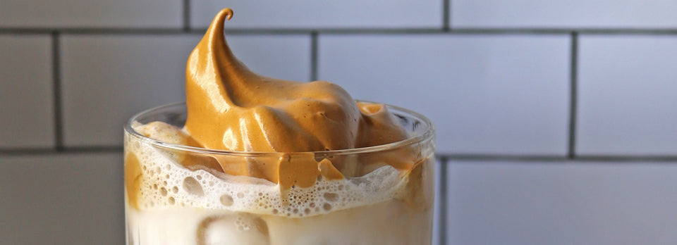 Whipped Coffee with Noway Hot Chocolate