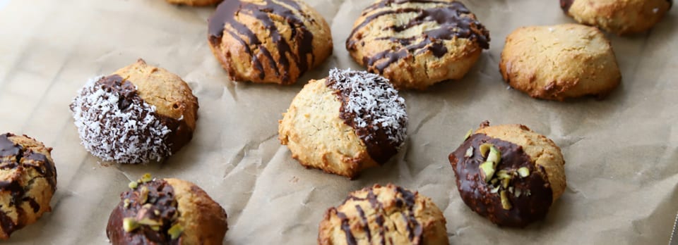 Choc-Dip Noway Cookies