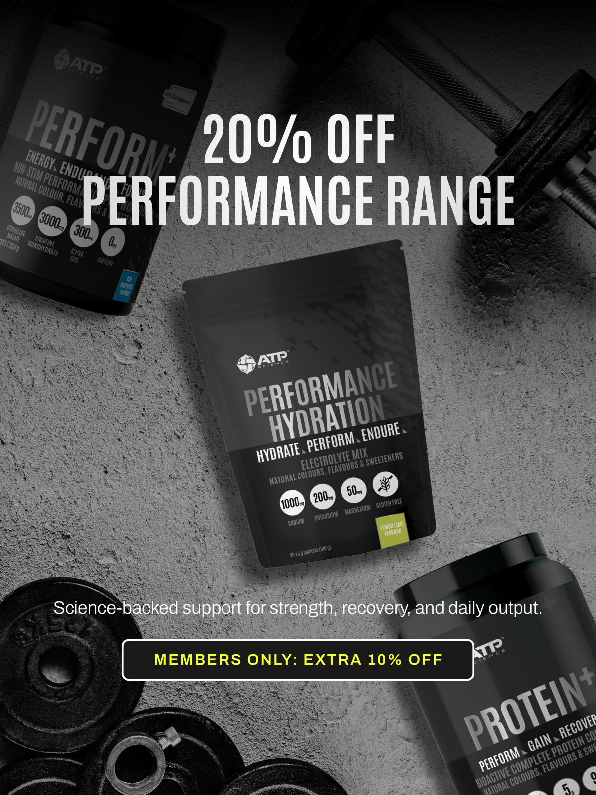 Performance Range - ATP Science