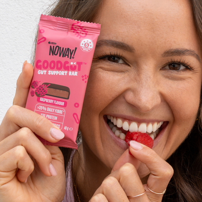 GOODGUT™ Gut Support Bar Box of 12 - Raspberry