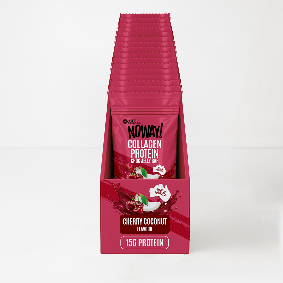 NOWAY!® Collagen Jelly Box - Cherry Coconut 16 Pack