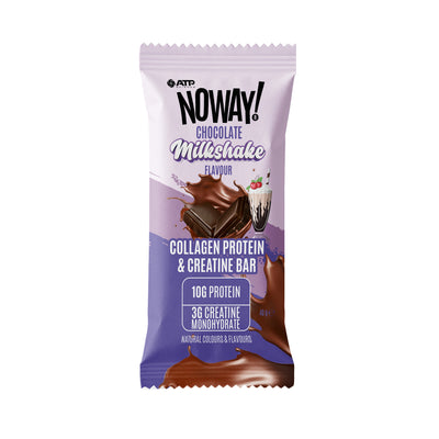 NOWAY!® Creatine Collagen Mallow Bar Box of 12 - Chocolate Milkshake