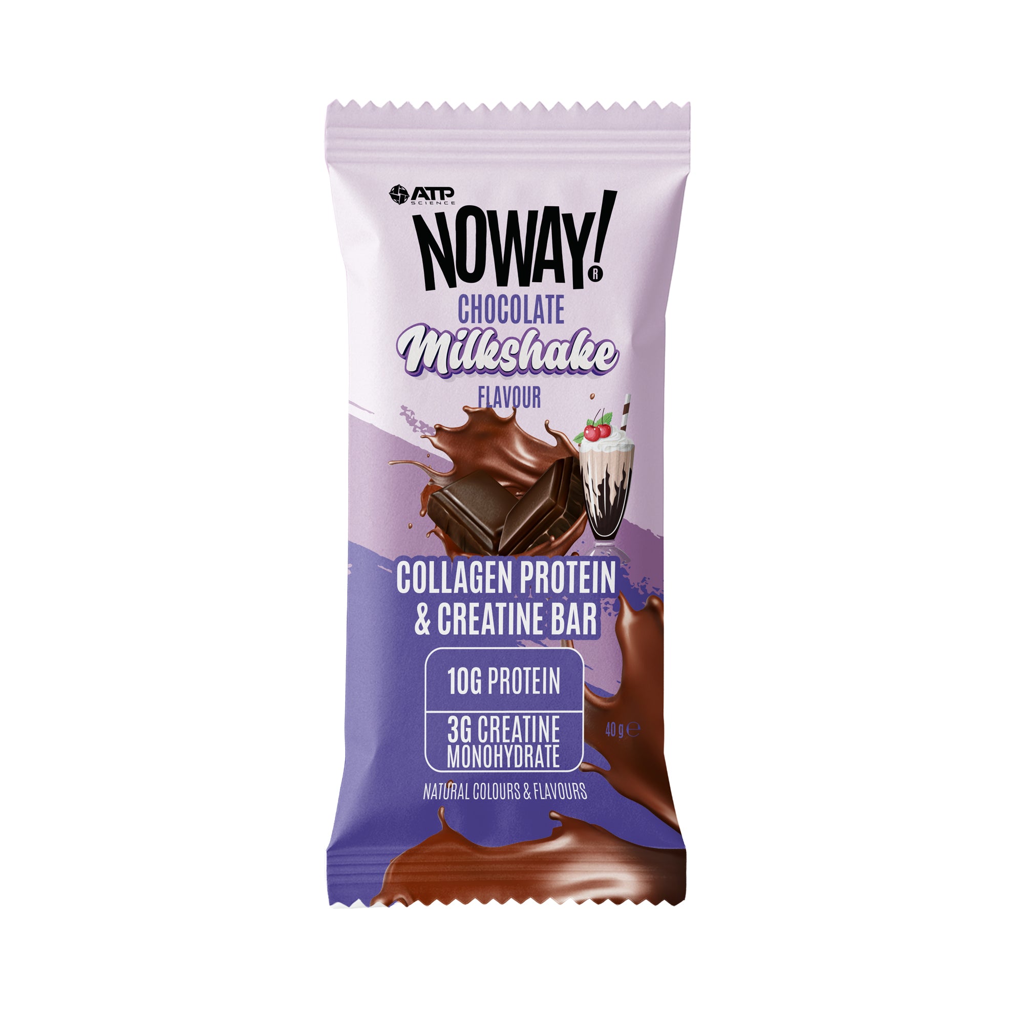 NOWAY!® Creatine Collagen Mallow Bar - Chocolate Milkshake