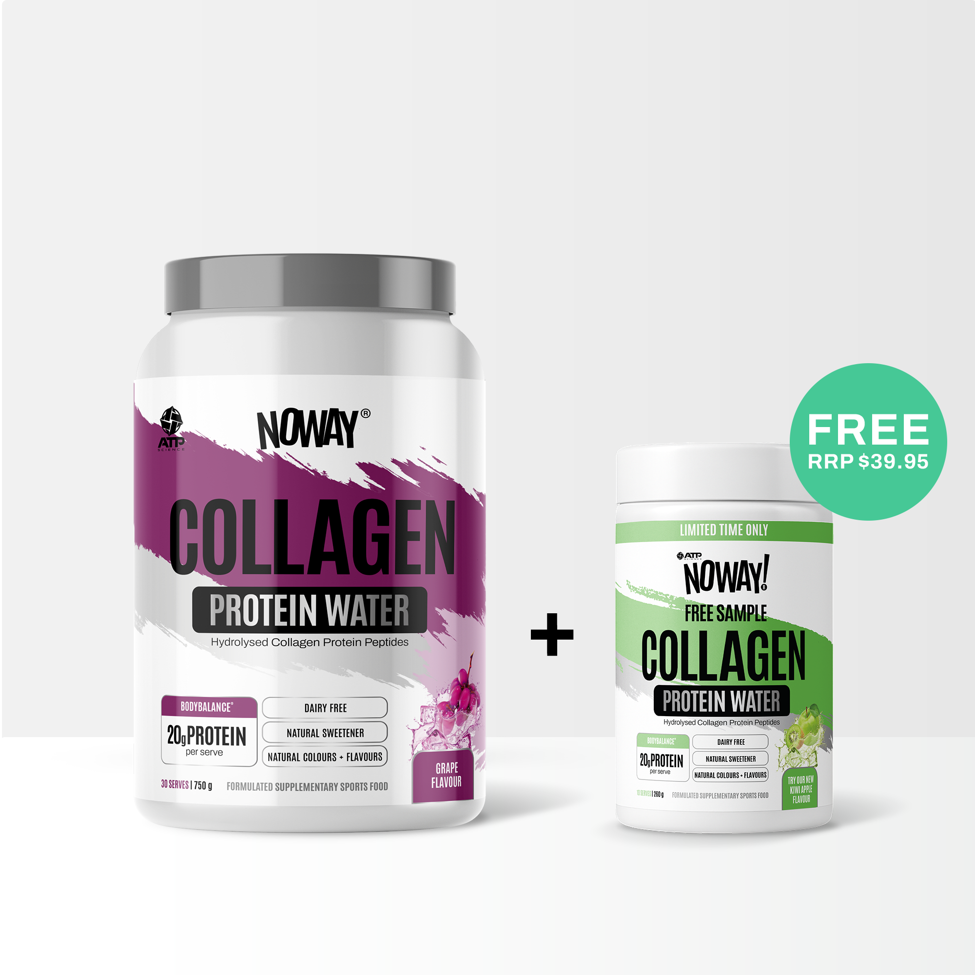 NOWAY!® Collagen Protein Water - Grape