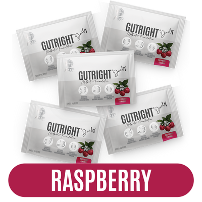 GutRight Daily Sachet Sample Pack - Raspberry