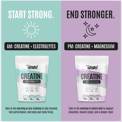 NOWAY!® Creatine + Electrolytes - 180g