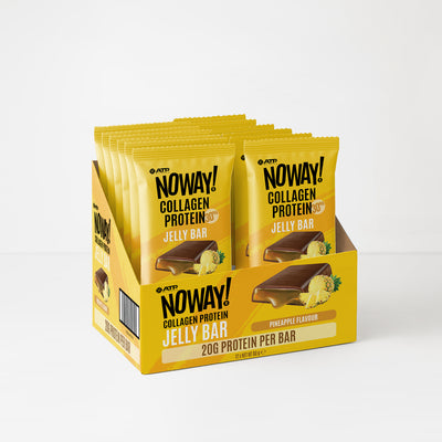 NOWAY!® Collagen Jelly Bar Box of 12 - Pineapple