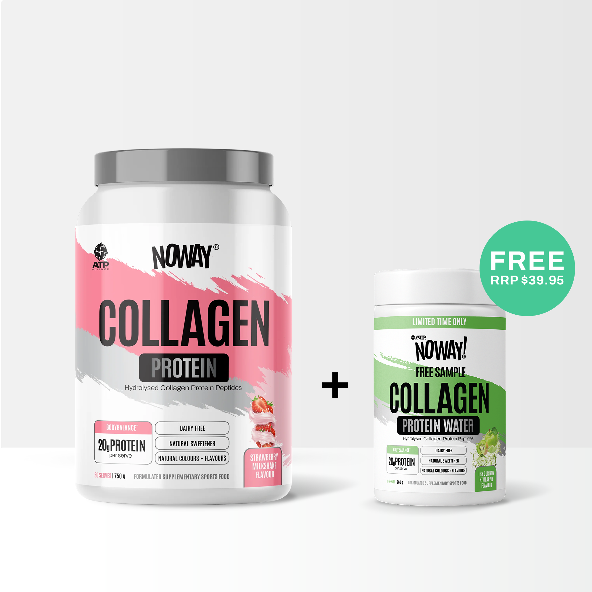 NOWAY!® Collagen Protein - Strawberry Milkshake