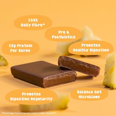 GOODGUT™ Gut Support Bar Box of 12 - Pineapple