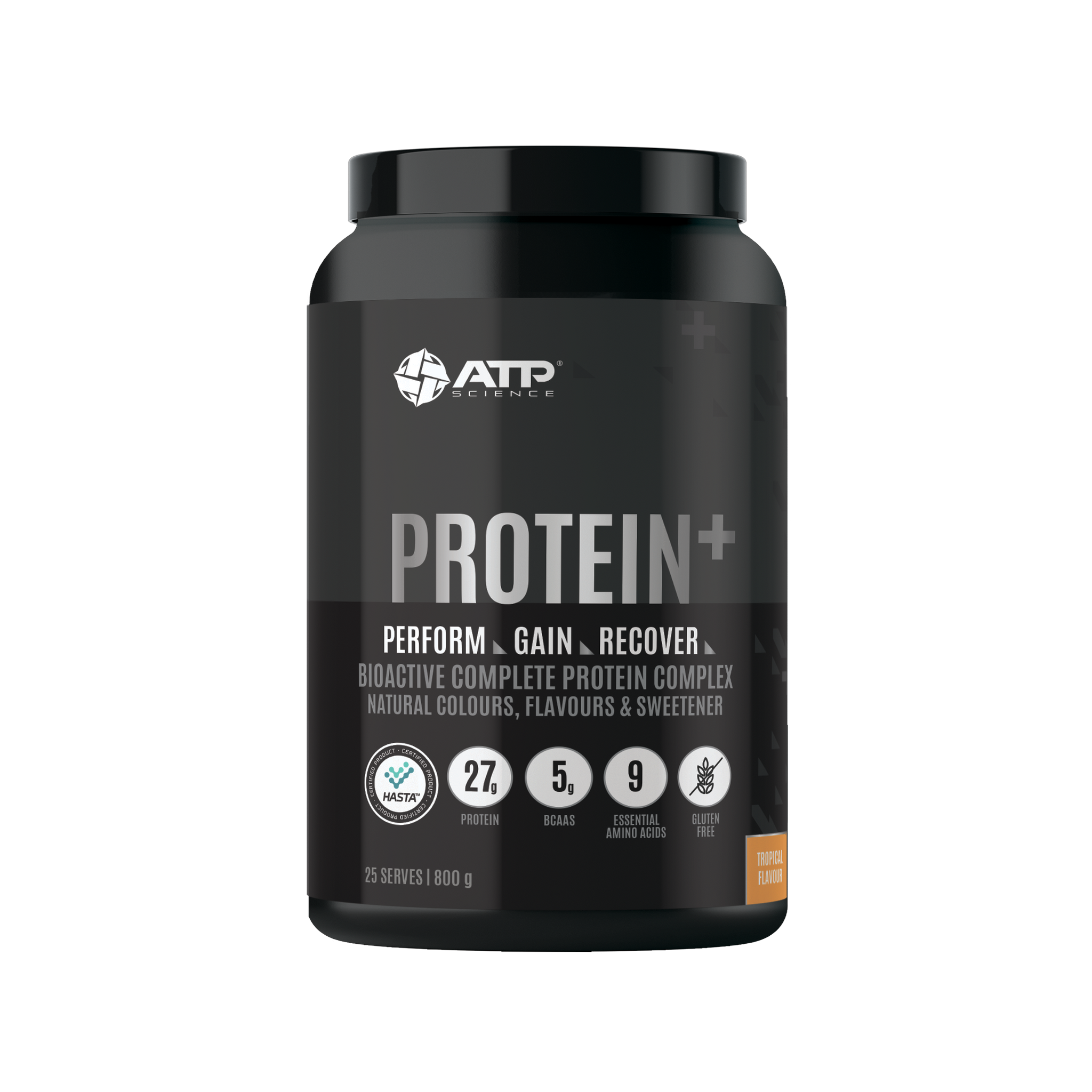 Protein Plus - Tropical | HASTA Certified | 27g Protein | ATP Science