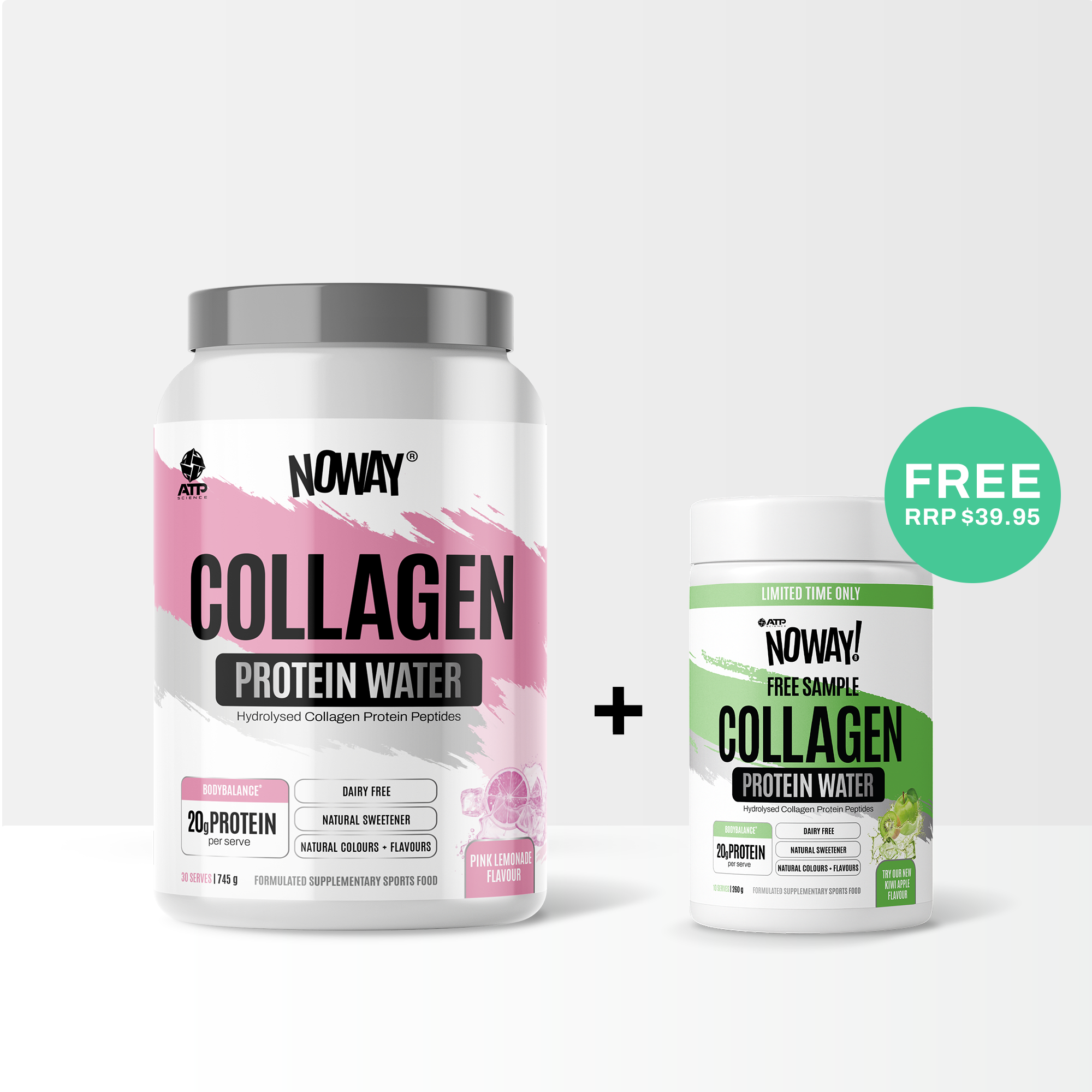 NOWAY!® Collagen Protein Water - Pink Lemonade