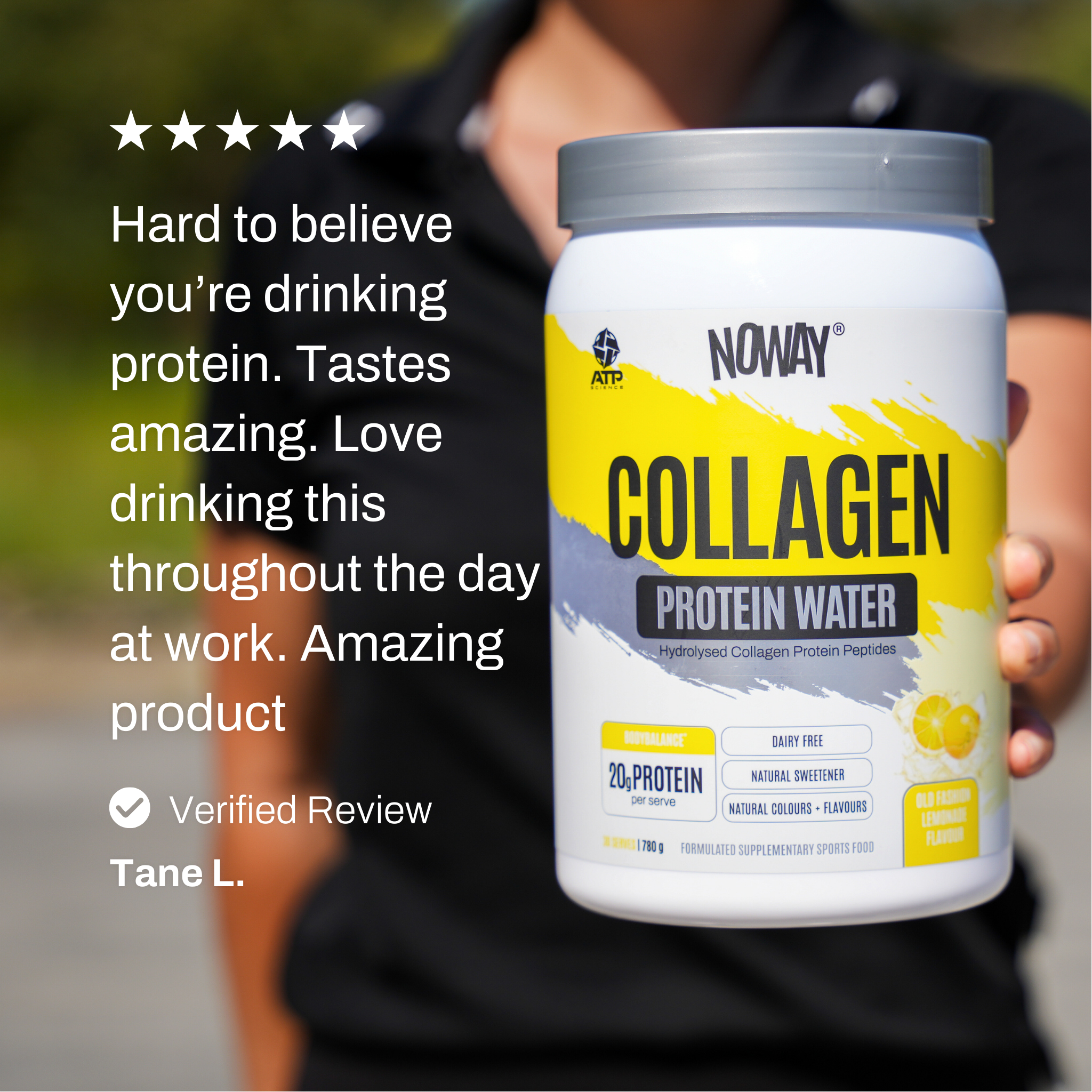 NOWAY!® Collagen Protein Water - Old Fashioned Lemonade