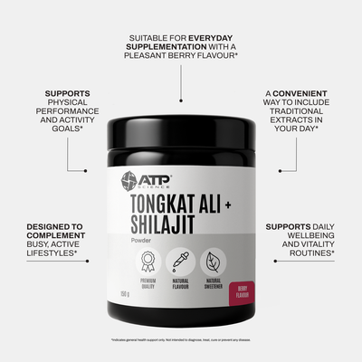 Tongkat Ali + Shilajit Powder - Berry