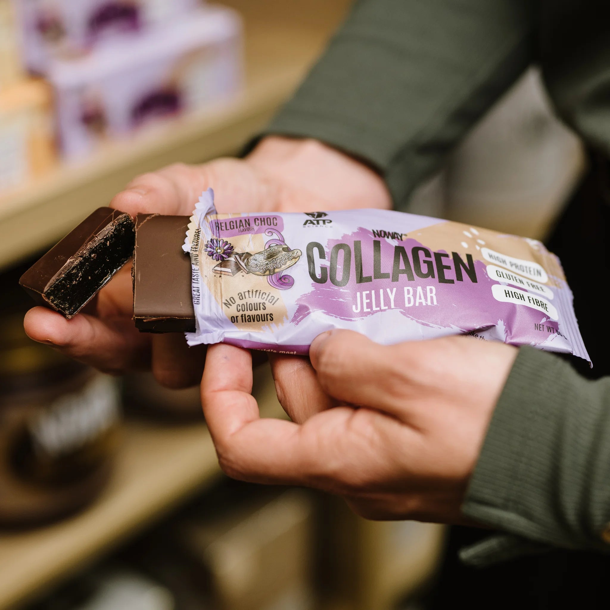 NOWAY!® Collagen Jelly Bar - Belgian Choc