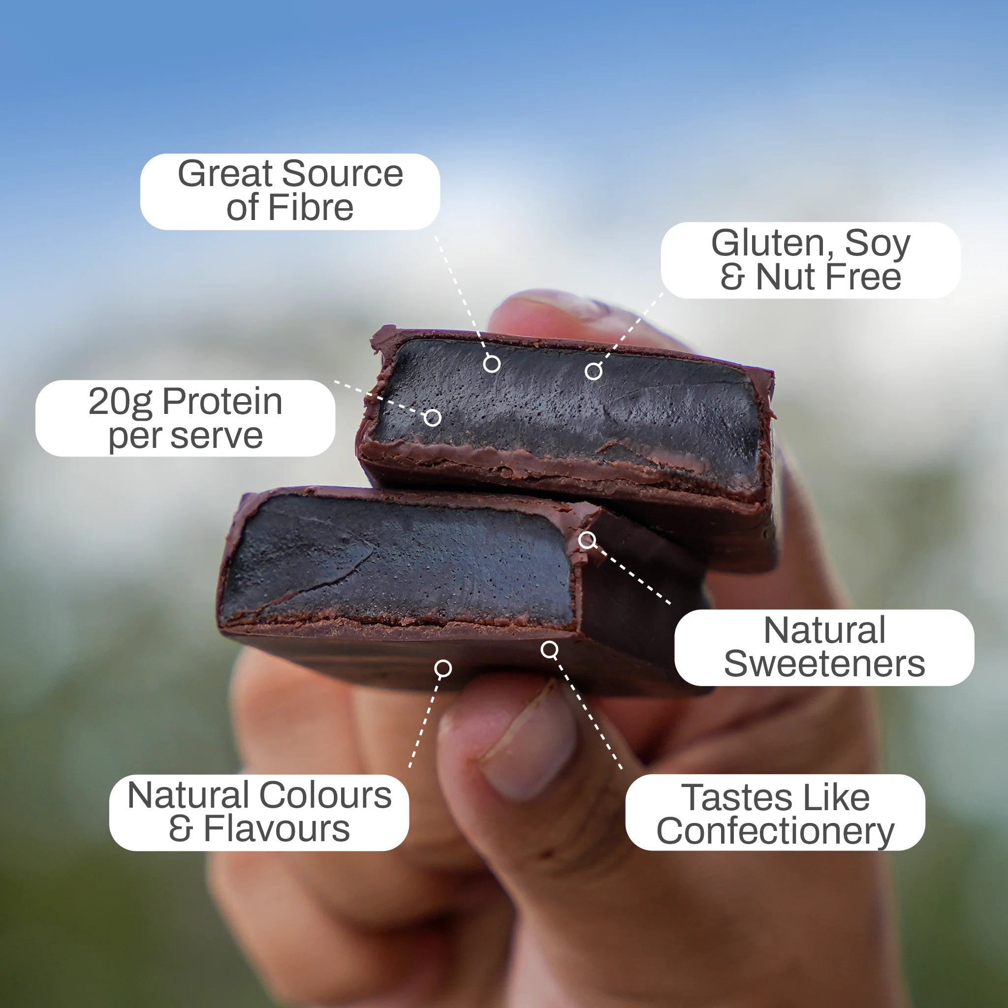 NOWAY!® Collagen Jelly Bar Box of 12 - Raspberry