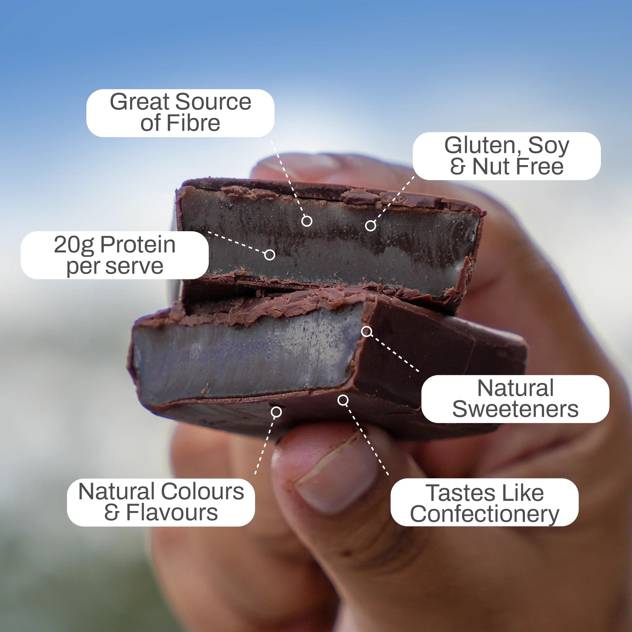 NOWAY!® Collagen Jelly Bar Box of 12 - Toffee