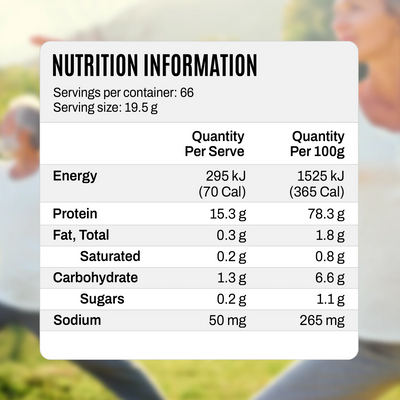 NOWAY!® Collagen Protein 1.3kg Bulk Pouch - Chocolate