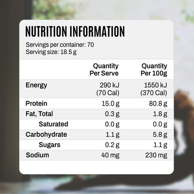 NOWAY!® Collagen Protein 1.3kg Bulk Pouch - Vanilla