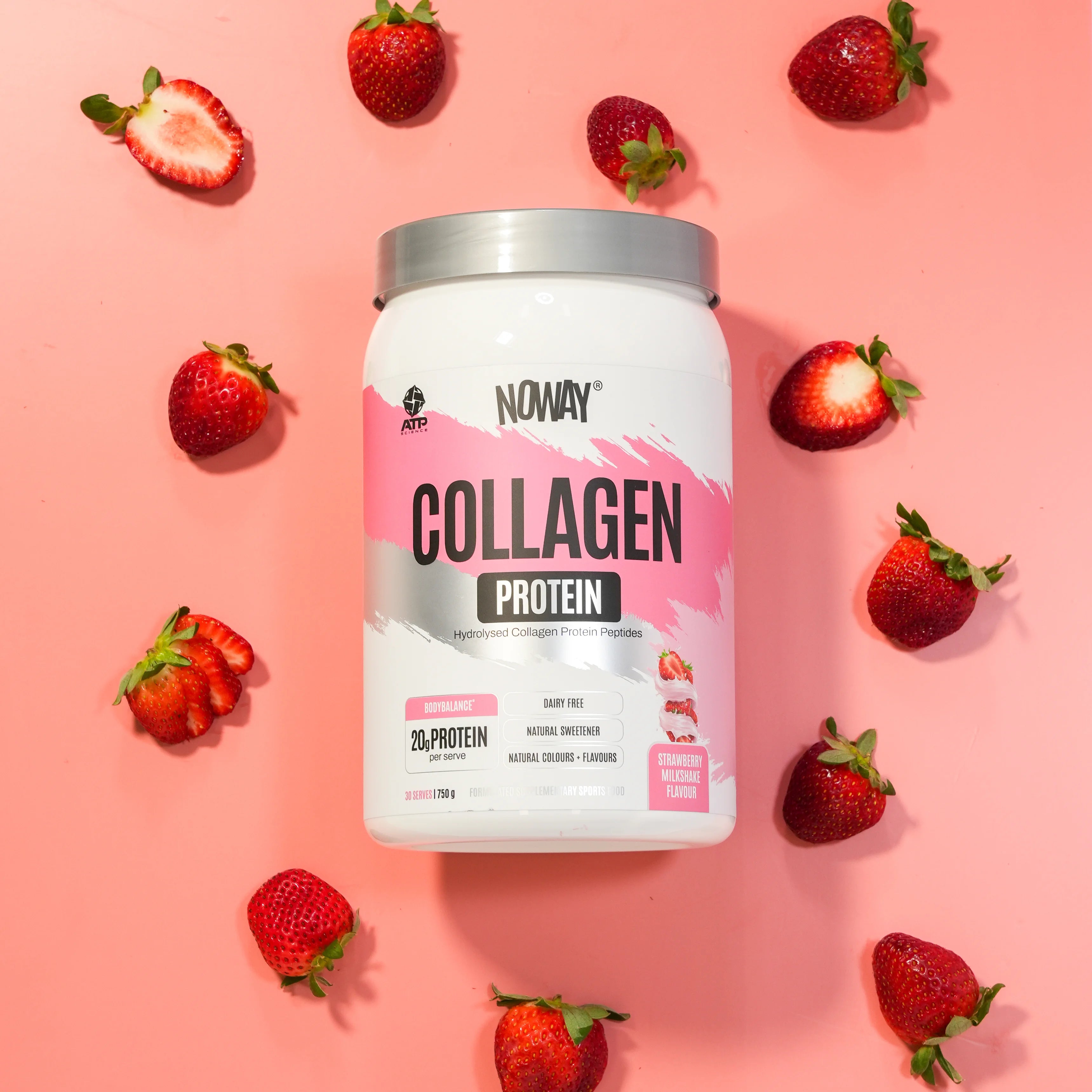 NOWAY!® Collagen Protein - Strawberry Milkshake