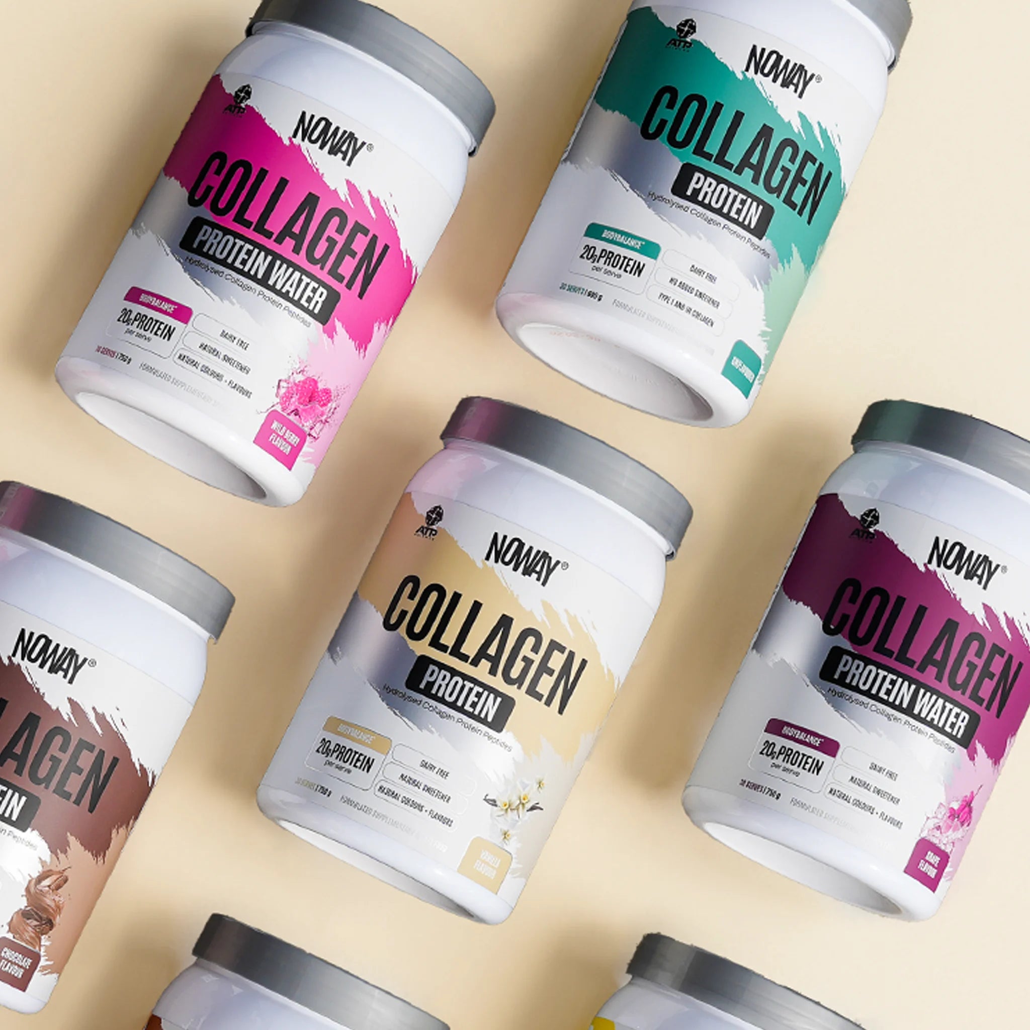 NOWAY!® Collagen Protein Water - Grape