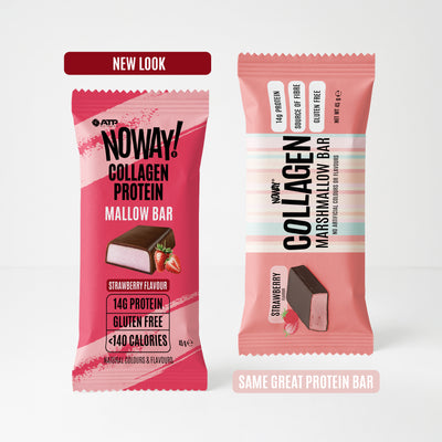NOWAY!® Collagen Marshmallow Bar - Strawberry
