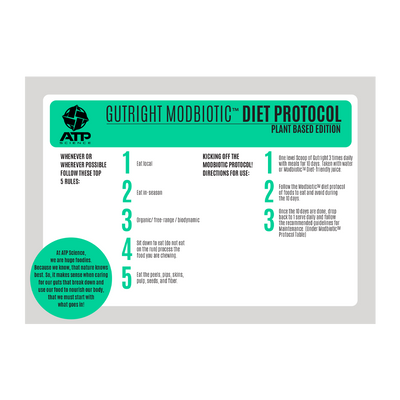 Modbiotic Food List - Plant Based Edition